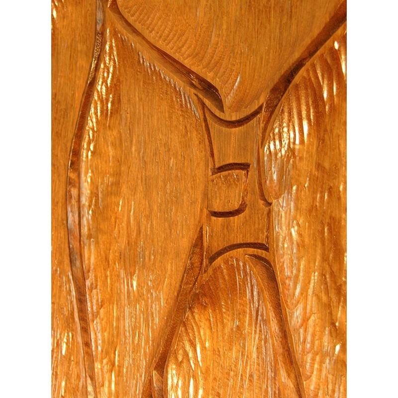 Tulane Hillel Solid wood aron kodesh carved doors