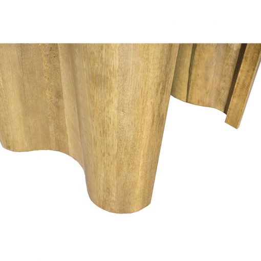 contemporary curved laminated shapes torah table