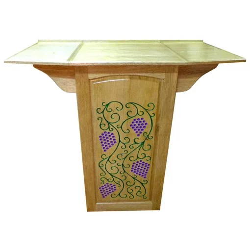 Portable folding torah table podium