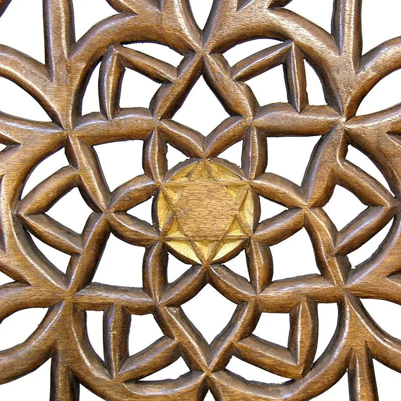 Lattice Carved Elijah's Chair - Image 4