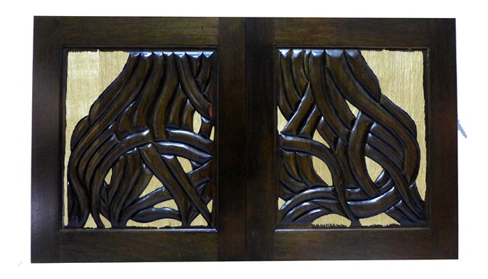 Carved Roots Synagogue Doors
