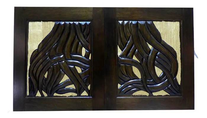 Carved Roots Synagogue Doors