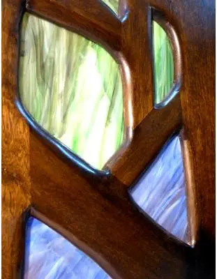 Glass Synagogue Tree of Life Doors