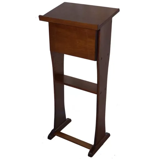 hardwood shtender is light and portable