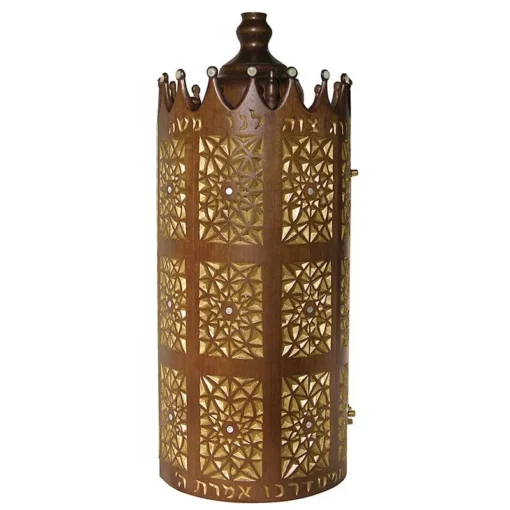 Oriental Carved Sephardic Torah Case