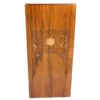 hand carved wood shtender back