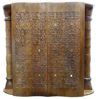 twelve tribes curved carving doors