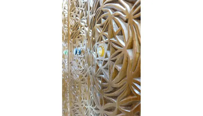 Torah Ark Carved Curve Doors