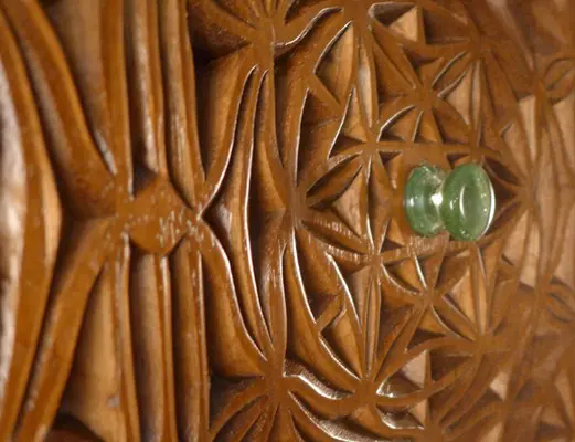 Curved Torah Ark Doors Handles