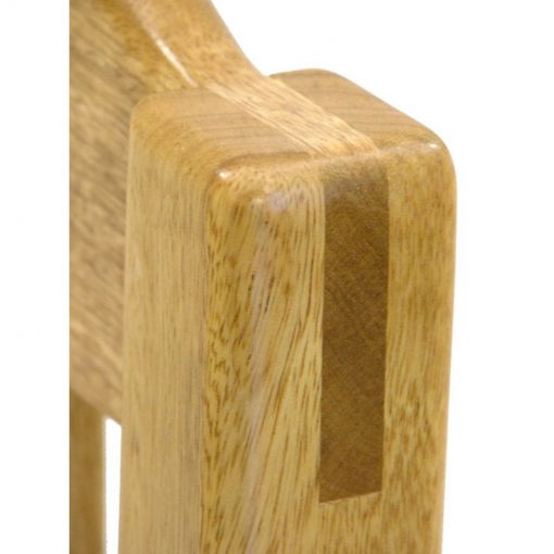 chair joinery in solid wood for dining set
