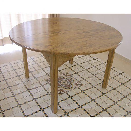 solid wood extending table from African Walnut