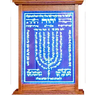 Carved Acryllic Light Boxes