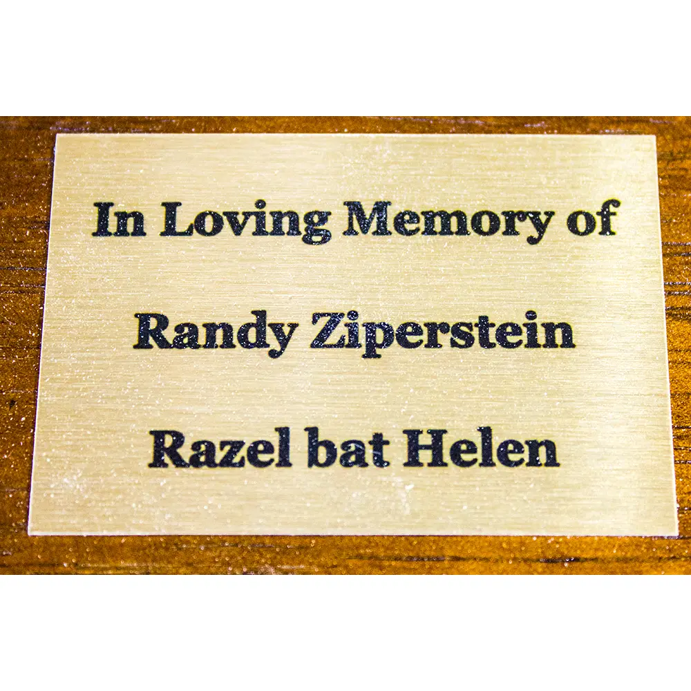 Dedication Plaque - Image 3