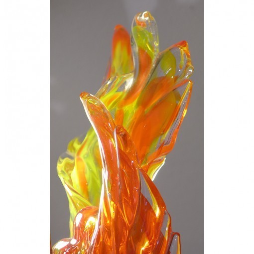 blown glass flames for ner tamid