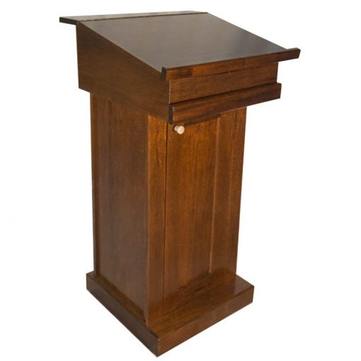 podium rabbi cantor pulpit prayer stand pull down table closed position