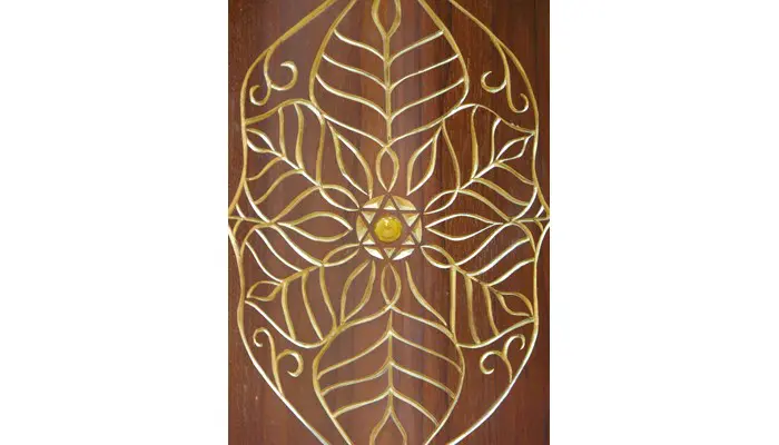 rounded carving