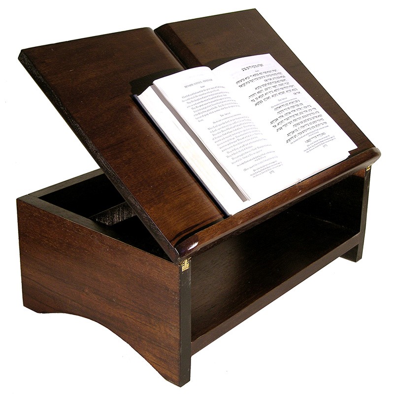 Folding Table Top Shtender In Dark Wood Stain And Br Hinges Table Top Shtender Can Be Easily Adjusted For Height