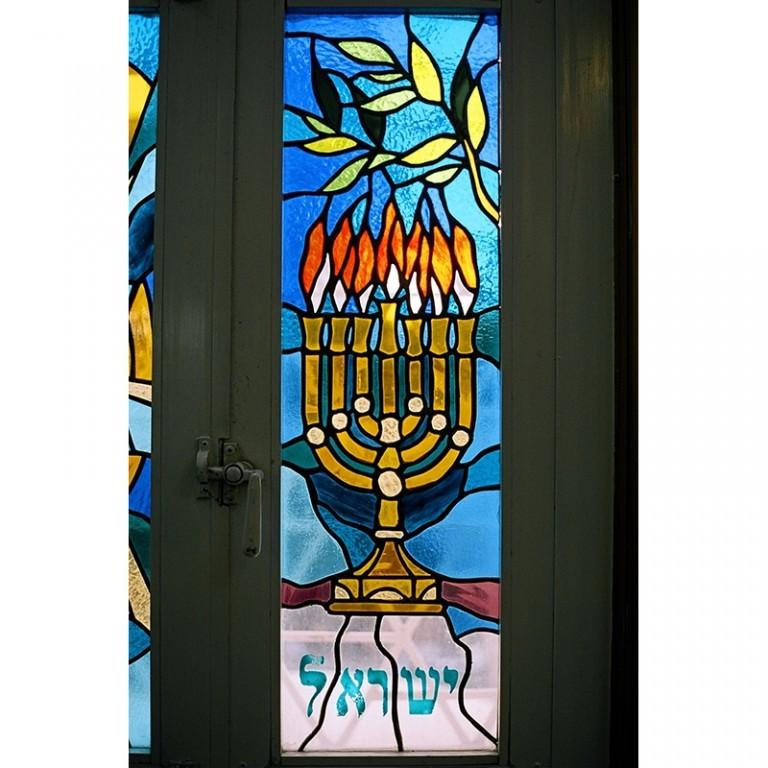 Or Torah Synagogue Stained Glass Bass Synagogue Furniture 3460