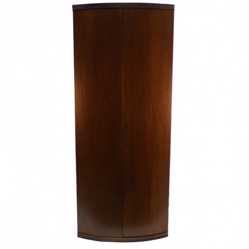 curved solid wood door aron kodesh for wall mounting or portable