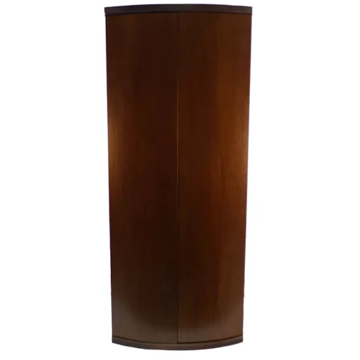 curved solid wood door aron kodesh for wall mounting or portable