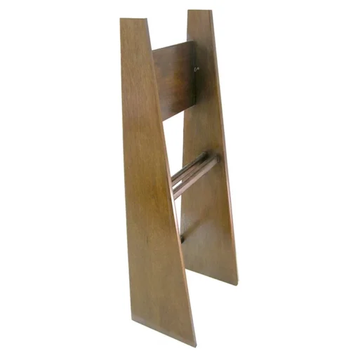 torah stand to hold torah in dark wood finish